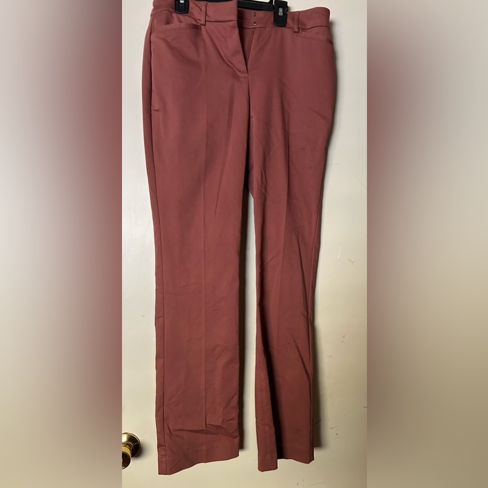 Express Mauve Boot Cut Pants